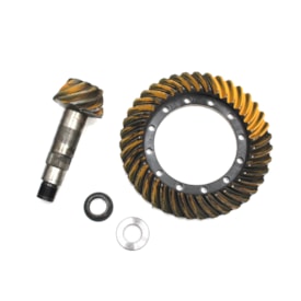 MERITOR | B412781433 | COROA E PINHAO 9X39 (RELACAO 4,33:1) FORD EIXO MD145 (DIF ANTERIOR) (DENTE INVERTIDO) (NR COROA 41278K - NR PINHAO 41729K)