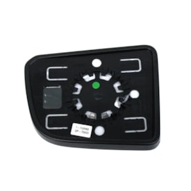 METAGAL | 23B857522A | REFIL MAIOR ESPELHO RETROVISOR LD SUPERIOR SEM DESEMBACADOR CONVEXO VW NOVO DELIVERY