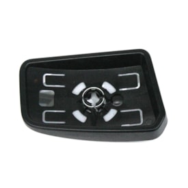 METAGAL | 23B857522B | REFIL MENOR ESPELHO RETROVISOR LD INFERIOR SEM DESEMBACADOR CONVEXO VW NOVO DELIVERY