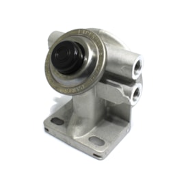 MIRADOR | FH120 | CABECOTE COM VALVULA PARA FILTRO DIESEL/RACOR SEPARADOR DAGUA VW (ROSCA 1-14) (COM 2 BUJOES M16)