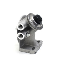 MIRADOR | FH121 | CABECOTE COM VALVULA PARA FILTRO DIESEL/RACOR SEPARADOR DAGUA (PF420) MB (COM 2 ENTRADAS E 2 SAIDAS ROSCA M16X1,5) (ROSCA 1-12)