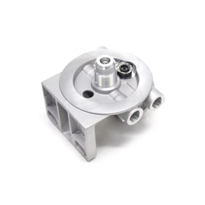 MIRADOR | FH5008J | CABECOTE COM VALVULA E CONEXAO VOSS M16 NG12 PARA FILTRO DIESEL/RACOR SEPARADOR DAGUA VW (SISTEMA ESFERA) (ROSCA 1-14)