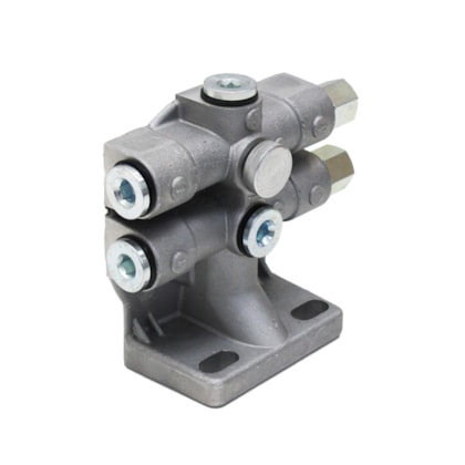 MIRADOR | FH585A | CABECOTE FILTRO DIESEL/RACOR SEPARADOR DAGUA VW WORKER/CONSTELLATION MOTOR EURO 5 (COM 2 ENTRADAS E 2 SAIDAS ROSCA M16X1,5) (ROSCA 1-14) (COM 2 BUJAO DE FECHAMENTO)