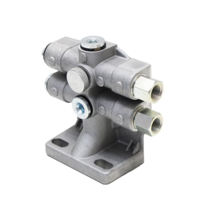 MIRADOR | FH585A | CABECOTE FILTRO DIESEL/RACOR SEPARADOR DAGUA VW WORKER/CONSTELLATION MOTOR EURO 5 (COM 2 ENTRADAS E 2 SAIDAS ROSCA M16X1,5) (ROSCA 1-14) (COM 2 BUJAO DE FECHAMENTO)