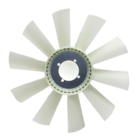 MODEFER | 2TA121303 | HELICE PLASTICO 10PAS SEM VISCOSA VW 8120/8140/8150 MOTOR MWM X10 4CIL | FORD CARGO 814/815 MOTOR CUMMINS SERIE B/BT 4CIL MECANICO (508MM)