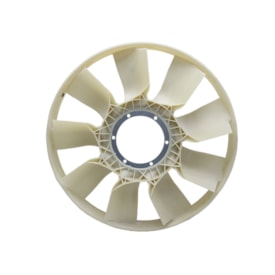 MODEFER | DC468600AA | HELICE PLASTICO 9PAS COM ARO SEM VISCOSA FORD CARGO NOVO PANDA EXTRA PESADO 2042/2842 MOTOR FPT 10.3L