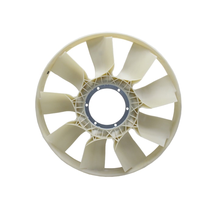 MODEFER | DC468600AA | HELICE PLASTICO 9PAS COM ARO SEM VISCOSA FORD CARGO NOVO PANDA EXTRA PESADO 2042/2842 MOTOR FPT 10.3L-64439015-f557-4f86-8666-e1c4aff3a082