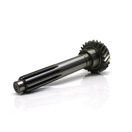 MOTO PECAS | R02734 | EIXO PILOTO Z24 10E/54E FORD/VW CAMBIO EATON FS5306/FS5406/FS6306 (COM RETIFICA) (PARA SER MONTADO COM MORINGA SEM PESCOCO/TUBO GUIA)