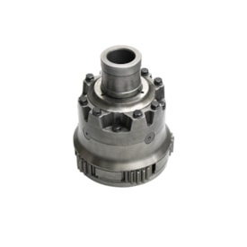 MOTO PECAS | R04969 | CAIXA SATELITE COMPLETA MB EIXO HL5Z REDUZIDO (COM ROLETE/ROLETADA) (VERSAO MODELO ACO FUNDIDO)