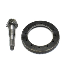 MOTO PECAS | R11226 | COROA E PINHAO 10X43 27E (RELACAO 4,30:1) VW EIXO DANA 284HD (FURO 1/2)