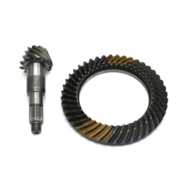 MOTO PECAS | R11226 | COROA E PINHAO 10X43 27E (RELACAO 4,30:1) VW EIXO DANA 284HD (FURO 1/2)