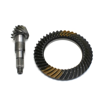 MOTO PECAS | R11226 | COROA E PINHAO 10X43 27E (RELACAO 4,30:1) VW EIXO DANA 284HD (FURO 1/2)