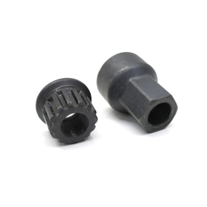MSAM | 848PA | CONJUNTO PORCA M22X33X1,5 SISTEMA ANTIFURTO - PORCA (22MM) M22X33X1,5 PARAFUSO RODA TRASEIRA/DIANTEIRA (OSCILANTE) FORD/VW
