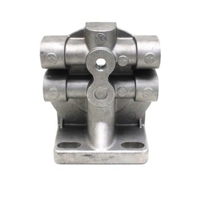 MSAM | A3760907252 | CABECOTE SEM VALVULA PARA FILTRO DIESEL/RACOR SEPARADOR DAGUA MB (COM 4 ENTRADAS E SAIDAS M14X1,5) (ROSCA FILTRO 1-14)