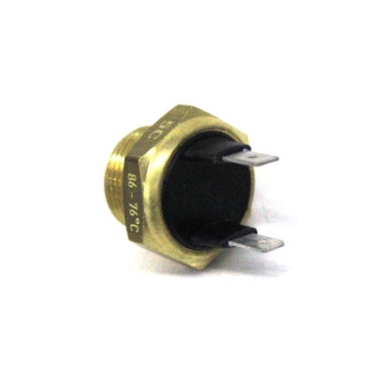 MTE | 7058676 | SENSOR/INTERRUPTOR TEMPERATURA RADIADOR 2 POLOS (76 GRAUS DESLIGADO E 86 GRAUS TEMPERATUARA DE ACIONAMENTO) (ROSCA M22X1,5)