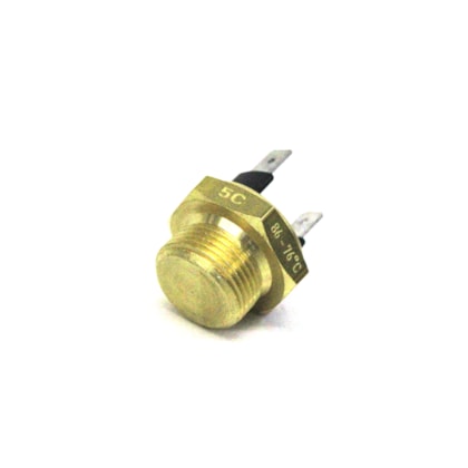MTE | 7058676 | SENSOR/INTERRUPTOR TEMPERATURA RADIADOR 2 POLOS (76 GRAUS DESLIGADO E 86 GRAUS TEMPERATUARA DE ACIONAMENTO) (ROSCA M22X1,5)