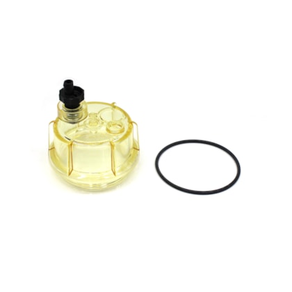 MWM | 2587804C1 | COPO MENOR PARA FILTRO RACOR FS19904 (SEM FURO PARA SENSOR - ROSCA EXTERNA)
