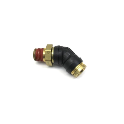 MWM | 3507066C2 | CONEXAO/COTOVELO 45 GRAUS 1/4 NPT (ENGATE RAPIDO PARA TUBO TECALON 3/8)