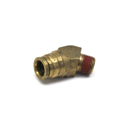 MWM | 3507069C2 | CONEXAO/COTOVELO 45 GRAUS 3/8 NPT (ENGATE RAPIDO PARA TUBO TECALON 1/2)