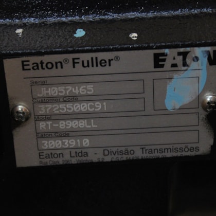 MWM | 3725500C91 | TRANSMISSAO EATON RT-8908LL