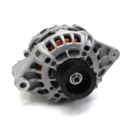 MWM | 7005607C1E | ALTERNADOR 14V/90A COM POLIA 8PK AGRALE/VW MOTOR MWM X10 (2 FUROS FIXACAO)