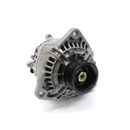 MWM | 905710100055E | ALTERNADOR 14V/120A COM POLIA 8PK AGRALE A5/A6 MOTOR MWM X10 (3 FUROS FIXACAO)
