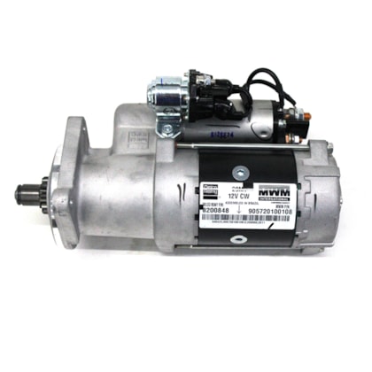 MWM | 905720100108E | MOTOR PARTIDA 12V 3KW VW (PINHAO/BENDIX 9 DENTES)