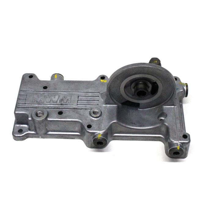 MWM | 922907400215E | CABECOTE FILTRO OLEO LUBRIFICANTE MOTOR MWM TBD229/TD229 MAXXFORCE 4.0/6.0-97f0cf51-4227-44aa-8e32-aa02c7aae869