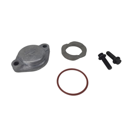 MWM | 922980192167 | KIT FIXACAO TAMPA 2F FIXACAO EIXO COMANDO VALVULA AGRALE/FORD/VW MOTOR MWM 229/229TD 3CIL/4CIL/6CIL (TAMPA + ANEL ORING + MEIA LUA + PARAFUSOS)