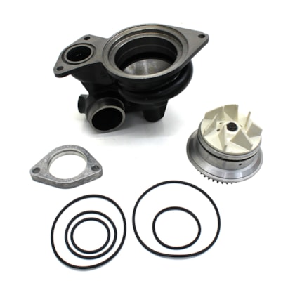 MWM | 940887310026 | CONJUNTO BOMBA DAGUA COM CARCACA VW DELIVERY MOTOR MWM SPRINT 4.08 4CIL (ENGRENAGEM DENTE RETO 0 GRAU) (940807310024E + 940857310015E)