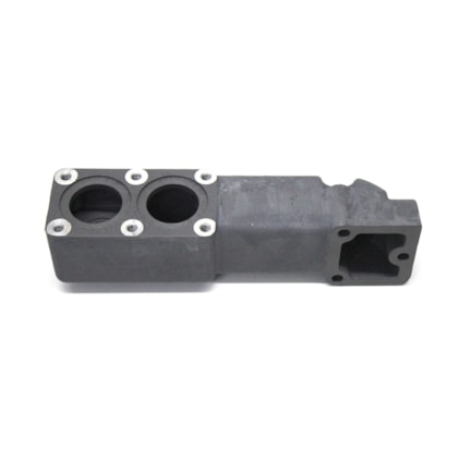 MWM | 941007570044E | CARCACA VALVULA TERMOSTATICA VW MOTOR MWM X10 4CIL (PARA 2 VALVULAS) (COM 2 FUROS PARA SENSOR)