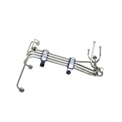 MWM | 941009060056 | JG TUBO/CANO BICO INJETOR 1 A 4 CILINDRO VW MOTOR MWM X10 4CIL (BOMBA ROTATIVA)