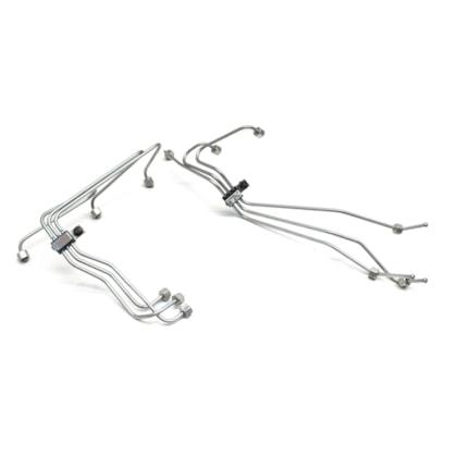 MWM | 961009060056 | JG TUBO/CANO BICO INJETOR 1 A 6 CILINDRO MOTOR MWM X10 6CIL (BOMBA ROTATIVA) FORD/VW (PORCAS A/B)