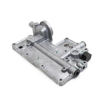 MWM | 961089400086E | CABECOTE FILTRO OLEO LUBRIFICANTE VW/FORD MOTOR MWM X10/X12 4CIL/6CIL (SEM RADIADOR/RESFRIADOR)