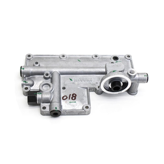 MWM | 961089400086E | CABECOTE FILTRO OLEO LUBRIFICANTE VW/FORD MOTOR MWM X10/X12 4CIL/6CIL (SEM RADIADOR/RESFRIADOR)-565bf319-7af2-46b3-8c3f-cbf3822a4f5c