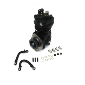 MWM | 961200510064E | COMPRESSOR AR PADRAO KNORR VW CONSTELLATION/WORKER MOTOR MWM X12 6CIL (COM ENGRENAGEM DENTE RETO 961203710084E)