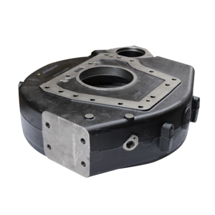 MWM | 961207010034E | CARCACA VOLANTE DO MOTOR VW MOTOR MWM X12 6CIL (COM TOMADA DE FORCA) (MEDIDA FURO/ROSCA FIXACAO LATERAL M12X1,75)