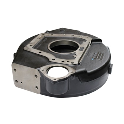 MWM | 961207010114E | CARCACA VOLANTE DO MOTOR VW MOTOR MWM X12 6CIL (SEM TOMADA DE FORCA) (MEDIDA FURO/ROSCA FIXACAO LATERAL M16X2,0)