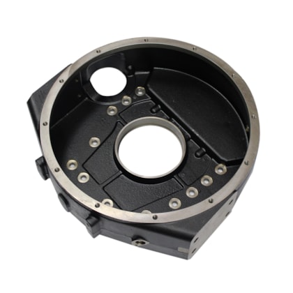 MWM | 961207010114E | CARCACA VOLANTE DO MOTOR VW MOTOR MWM X12 6CIL (SEM TOMADA DE FORCA) (MEDIDA FURO/ROSCA FIXACAO LATERAL M16X2,0)