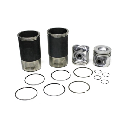 MWM | 961280190198 | KIT DUPLO PISTAO/CAMISA/ANEL/PINO/TRAVA MOTOR MWM ACTEON X12 4CIL/6CIL