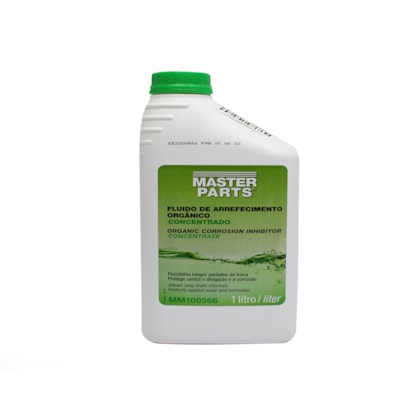 MWM MASTER PARTS | MM100566 | ADITIVO ARREFECEDOR PARA RADIADOR ORGANICO CONCENTRADO 1L (VERDE)