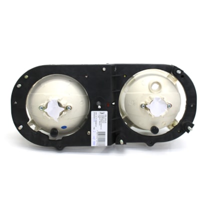 ORGUS | FD121LD | FAROL DUPLO REDONDO LD CARGO (2003 A 2006) POSICAO HORIZONTAL (LAMPADA H7)