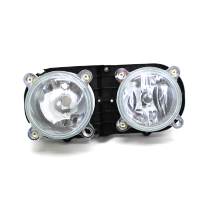 ORGUS | FD121LD | FAROL DUPLO REDONDO LD CARGO (2003 A 2006) POSICAO HORIZONTAL (LAMPADA H7)