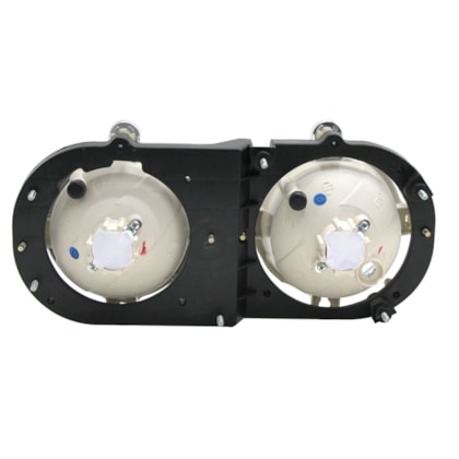 ORGUS | FD122LE | FAROL DUPLO REDONDO LE CARGO (2003 A 2006) POSICAO DIAGONAL (LAMPADA H7)