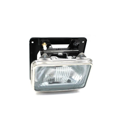 ORGUS | FM193LD | FAROL INFERIOR RETANGULAR LD MB 1313/1513/1516/1518 (CARA PRETA) (H4 LUZ BAIXA)