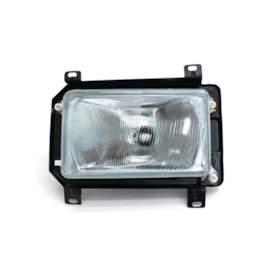 ORGUS | FW112LE | FAROL RETANGULAR LE COM SUPORTE/SOQUETE PARA LAMPADA H4 VW 7100/8100/8140 (94/99)