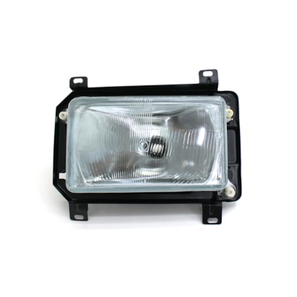 ORGUS | FW112LE | FAROL RETANGULAR LE COM SUPORTE/SOQUETE PARA LAMPADA H4 VW 7100/8100/8140 (94/99)