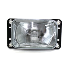 ORGUS | FW113LD | FAROL RETANGULAR LD VW (88/99) (COM SUPORTE/SOQUETE PARA LAMPADA H4)