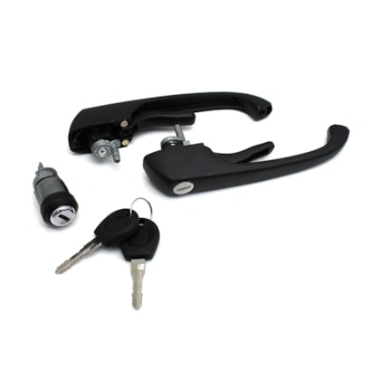 ORI INDUSTRIA | T00800375J | JG MACANETA EXTERNA PORTA LD/LE COM CILINDRO/MIOLO IGNICAO E CHAVES VW WORKER/DELIVERY/ONIBUS