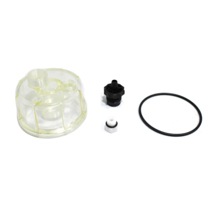 PARKER FILTROS | KR20014 | COPO MENOR PARA FILTRO RACOR VW/MB (COM FURO PARA SENSOR - ROSCA INTERNA NO FILTRO)